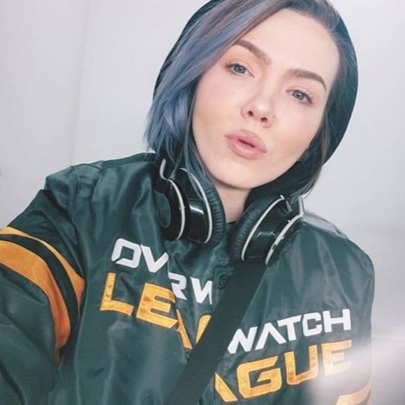 Unisex Blizzard Overwatch League Bomber Jacket RARE - SMALL; oversized fit (M/L) - Picture 2 of 2
